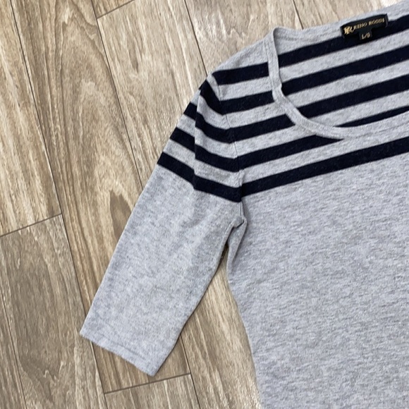 Rino Rossi striped sweater with half sleeves - Picture 4 of 7